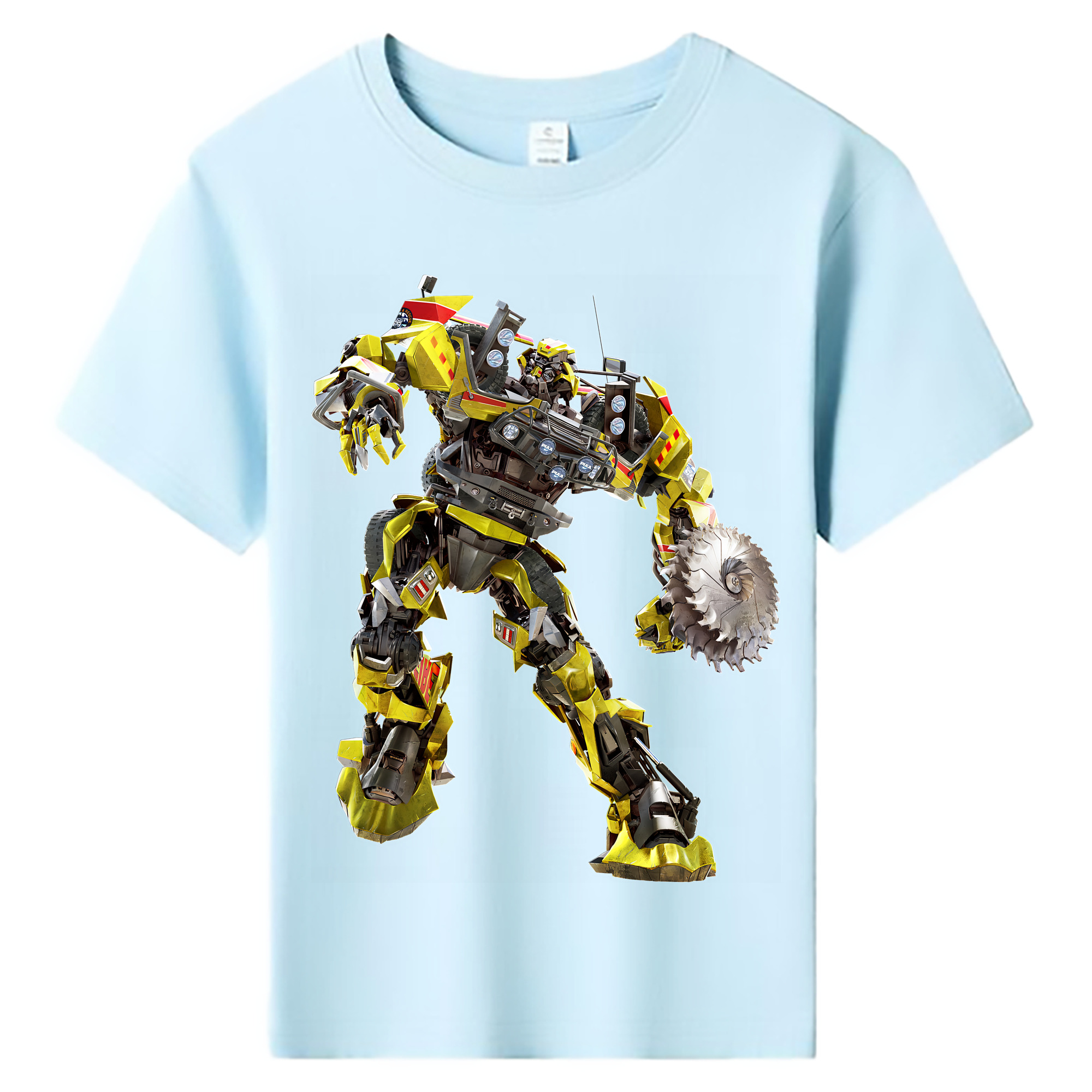 （画像用） Transformers トランスフォーマー 綿100％キッズTシャツ（フロントプリント）